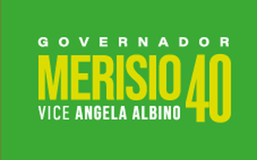 Governador 40 Mérisio, vice Angela Albino